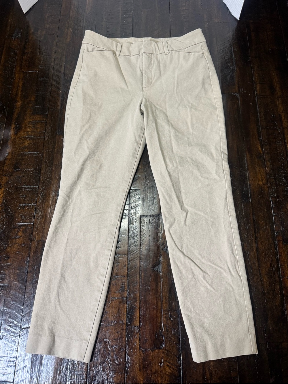 Old Navy Women's Light Beige Slim Chino Pants